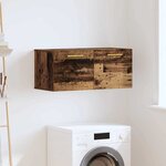 vidaXL Meuble mural Bois ancien 80 x 36.5 x 35 cm Bois d'ingénierie