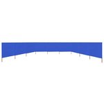 vidaXL Paravent 9 panneaux Tissu 1200 x 120 cm Bleu azuré
