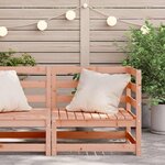 vidaXL Canapé d'angle de jardin 70x70x67 cm bois massif douglas