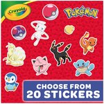 Cahier de coloriage et stickers Pokemon