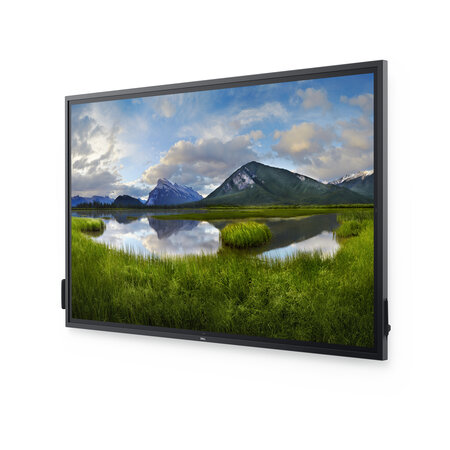 Dell c8621qt tableau blanc interactif et accessoire 2 17 m (85.6") 3840 x 2160 pixels écran tactile noir