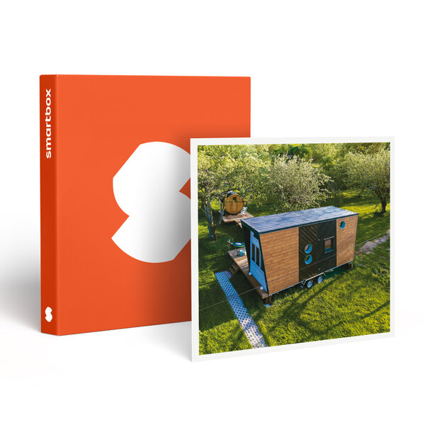 SMARTBOX - Coffret Cadeau 2 jours en famille en tiny house avec sauna privatif près d'Épinal -  Séjour