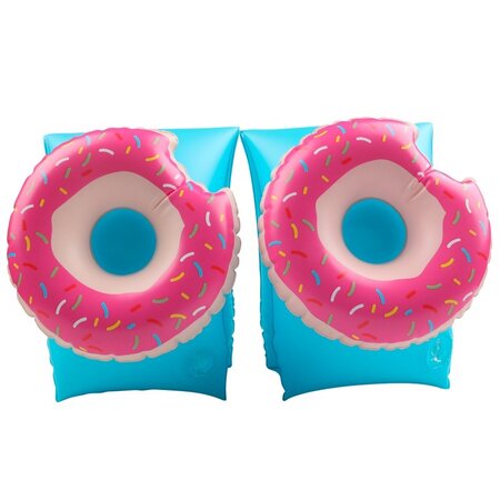 Brassards gonflables de natation enfants 3-6 ans  flotteurs piscine  imprimé donuts