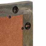 vidaXL Miroir de salle de bain 50x2 5x70 cm bois de manguier massif