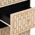 vidaXL Armoire latérale 40x33x75 cm bois massif de manguier