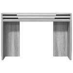 vidaXL Tables gigognes 3 Pièces sonoma gris bois d'ingénierie