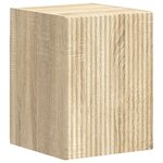 vidaXL Ensemble meuble TV 4 Pièces Chêne Sonoma Bois d'ingénierie