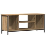 vidaXL Meuble TV chêne artisanal 102 x 35 x 45 cm Bois d'ingénierie