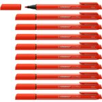 Stylo-feutre pointmax  rouge clair x 10 stabilo