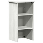 vidaXL Ensemble de mobilier de salle de bain 2 Pièces Marron et blanc