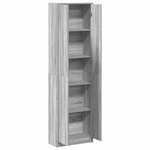 vidaXL Armoire Gris Sonoma 55 x 25 x 189 cm Bois d'ingénierie