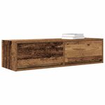 vidaXL Meuble TV Bois ancien 100 x 31 x 25.5 cm Bois d'ingénierie