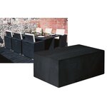 Housse de protection salon de jardin rectangulaire cube