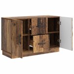 vidaXL Buffet Bois ancien 89 x 34 5 x 57 cm Bois d'ingénierie