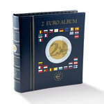 Album Vista pour collectionner 80 pièces de 2 euros commémoratives.