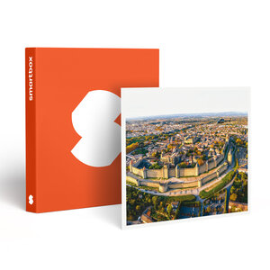 SMARTBOX - Coffret Cadeau Vol en hélicoptère de 30 min pour 2 personnes au-dessus de Carcassonne et ses environs - Sport & Aventure