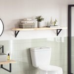 vidaXL Dessus de table 120x30x4 cm rectangulaire bois massif d'acacia