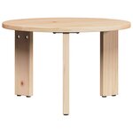 vidaXL Table basse 3 Pièces Naturel 47 5 x 47 5 x 27 cm