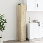 vidaXL Armoire d'apothicaire chêne sonoma bois d'ingénierie