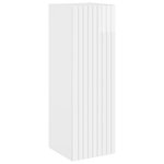 vidaXL Cabinet de Salle de Bain Mural Blanc brillant 33 x 34 5 x 60 cm