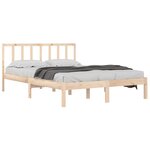 vidaXL Cadre de lit sans matelas bois massif de pin 160x200 cm