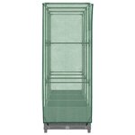 vidaXL Jardinière surélevée avec housse aspect rotin 120x40x123 cm