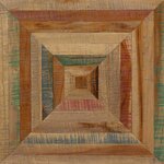 vidaXL Table d'appoint Teck massif de récupération