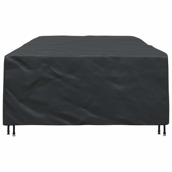vidaXL Housse pour meubles Uni Noir 315 x 180 x 74 cm 210D