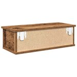 vidaXL Armoire murale vieux bois 60x26x18 5 cm bois d'ingénierie