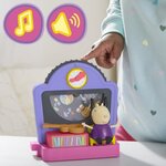 Peppa pig - peppa's adventures - la salle de classe - jouet préscolaire avec phrases et sons - des 3 ans