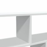 vidaXL Étagère murale blanc 100x25x50 cm bois d'ingénierie