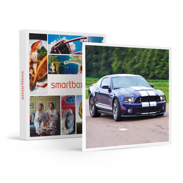 Pilotage : 6 tours en mustang  nissan gtr et subaru sur le circuit de trappes près de paris - smartbox - coffret cadeau sport & aventure