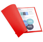 Paquet De 100 Chemises Forever® 220 100  Recyclé - 24x32cm - Rouge - X 5 - Exacompta