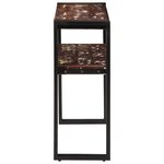 vidaXL Table console 90x30x75 cm Bois de récupération massif