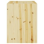 Vidaxl tables de chevet 2 pièces 40x30 5x40 cm bois de sapin massif