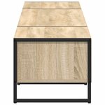 vidaXL Meuble TV Sonoma 170 5 x 36 x 30 5 cm Bois d'ingénierie