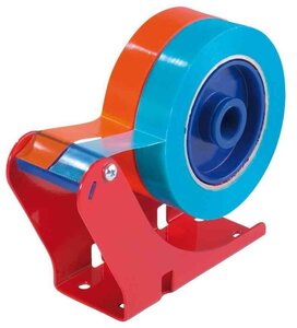 Dévidoir de bureau 6012, boîtier en acier, rouge tesa