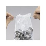 Sachet plastique 50  recyclé transparent à cordelettes 20x30 cm (lot de 1000)