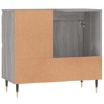 vidaXL Armoire de bain sonoma gris 65x33x60 cm bois d'ingénierie