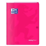 Cahier EASYBOOK Agrafé 24x32 cm 96 pages grands carreaux 90g Couleurs aléatoire OXFORD