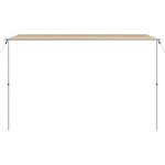 vidaXL Auvent de camping-car et caravane 3 6x2 5x2 15 m Beige