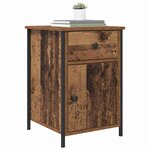 vidaXL Cabinet de chevet Bois ancien 40 x 42 x 60 cm Bois d'ingénierie
