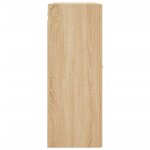 vidaXL Armoire murale chêne sonoma 69 5x34x90 cm