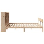 vidaXL Lit bibliothèque sans matelas 180x200 cm bois massif de pin