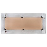 vidaXL Miroir de style aviation 110x50 cm Métal