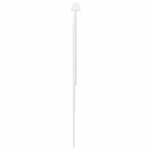 vidaXL Tête de lit avec tête de lit Blanc 200 cm Bois d'ingénierie