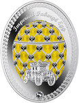 Monnaie CORONATION EGG Fabergé Eggs Argent 2$ Niue 2026 (PRÉCOMMANDE)