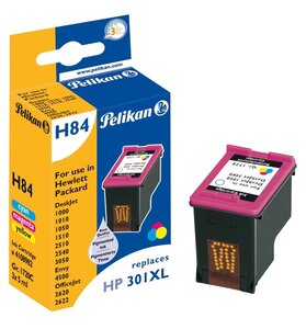 H84 cartouche jet d'encre compatible avec oem ch564ee 301/301xl couleur pelikan printing
