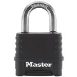 Master lock cadenas à combinaison excell zinc 57 mm noir m178eurd