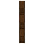 vidaXL Bibliothèque/Séparateur de pièce chêne marron 100x24x188 cm